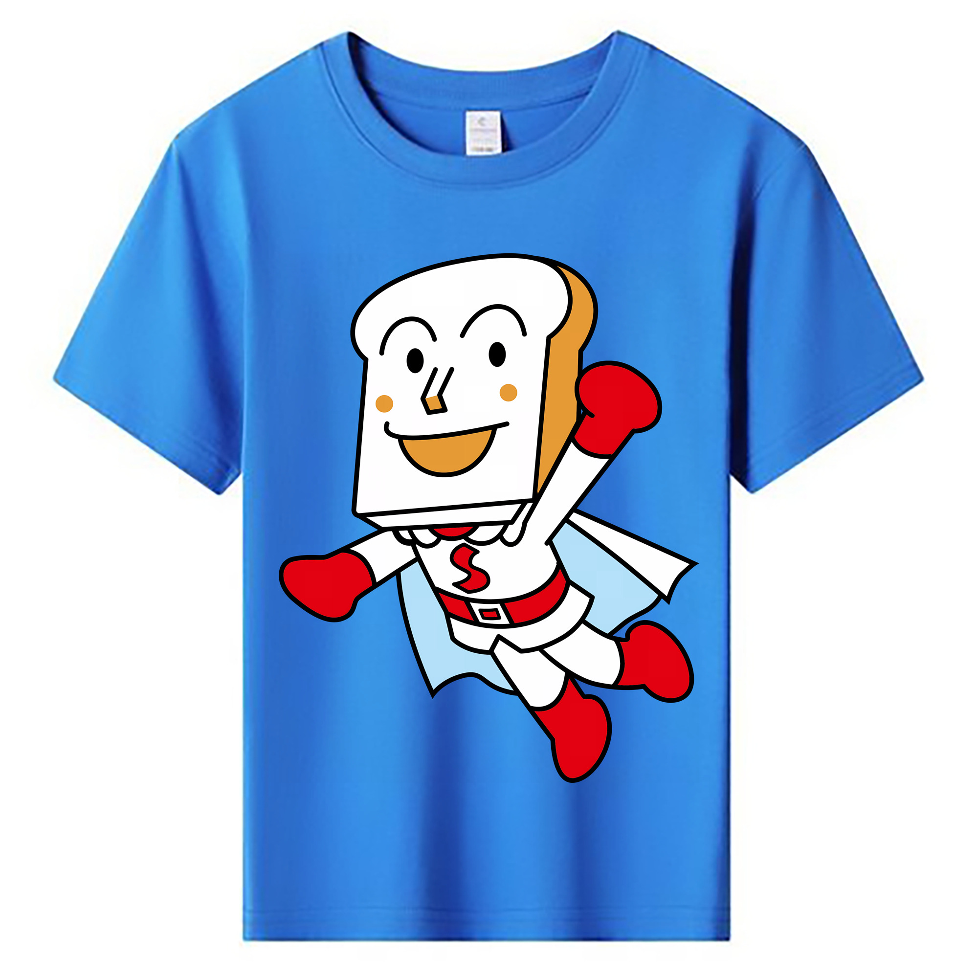 （画像用） アンパンマン Anpanman 綿100％キッズTシャツ（フロントプリント）